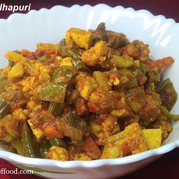 Veg Kolhapuri Recipe, How to make veg kolhapuri